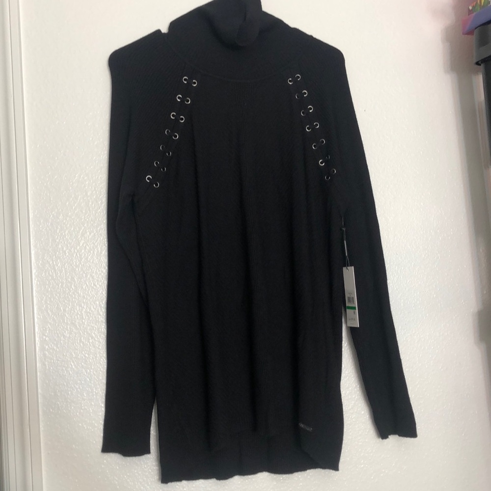 Calvin Klein Women L Black Sweater